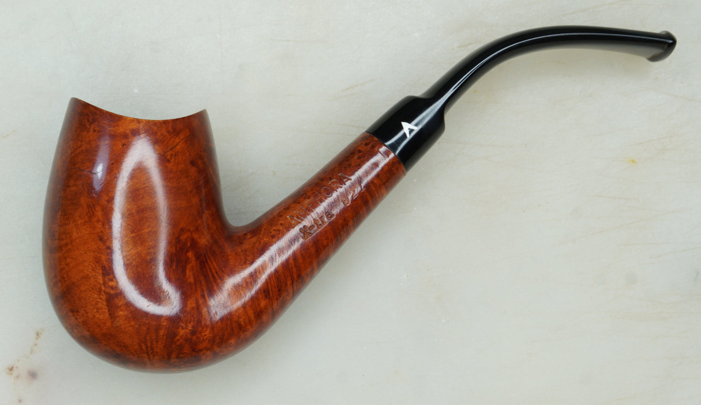 Beautiful Amphora Xtra 821 Vintage Estate Briar Tobacco Pipe