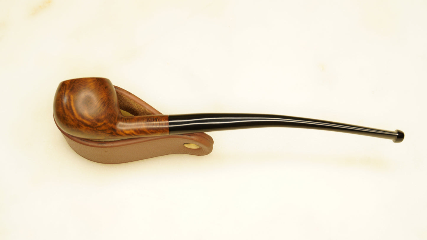 Vintage Briar Churchwarden Tobacco Pipe