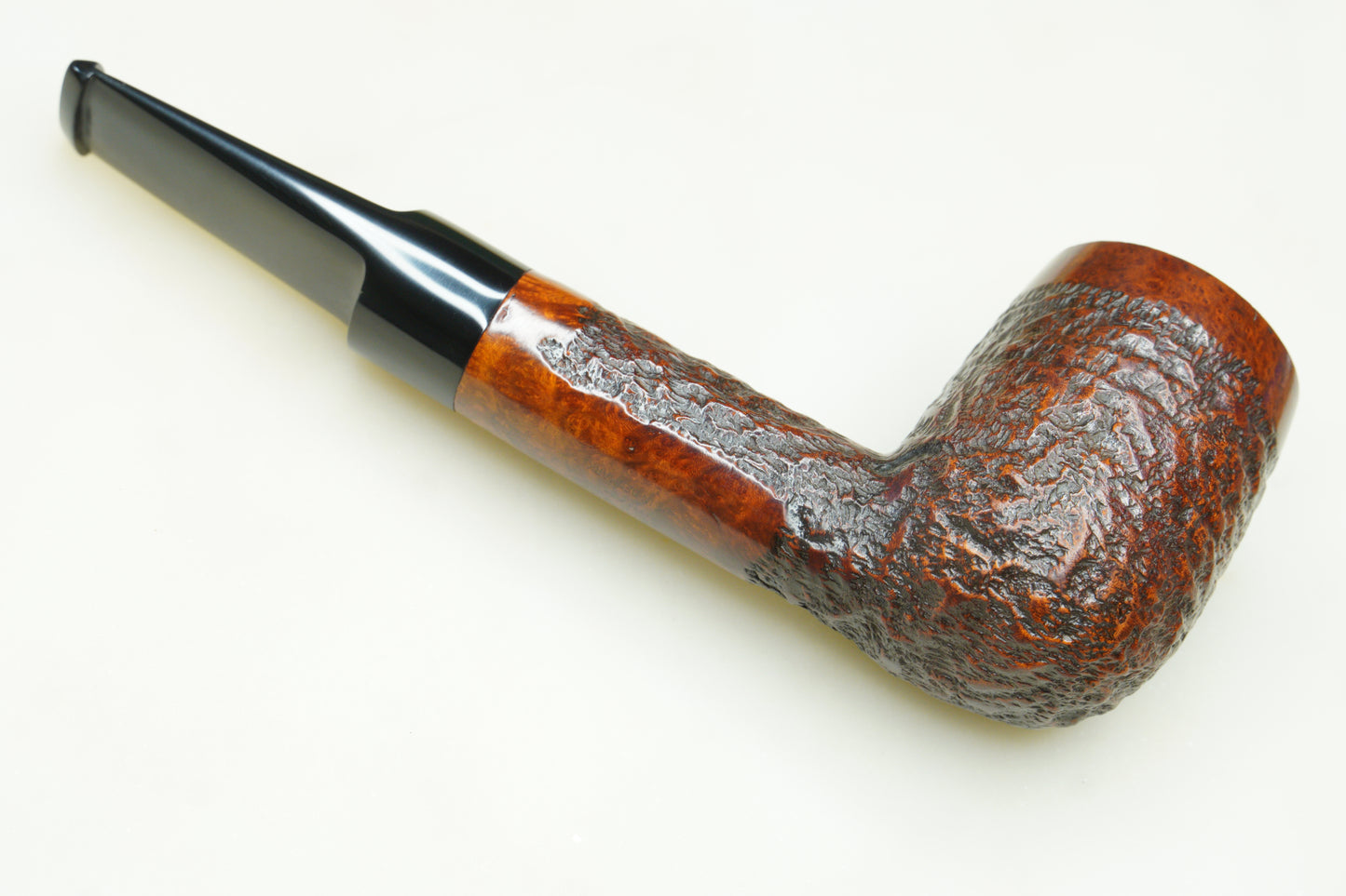 Large GIGANT Made in Denmark Rusticated Vintage Tobacco Pipe