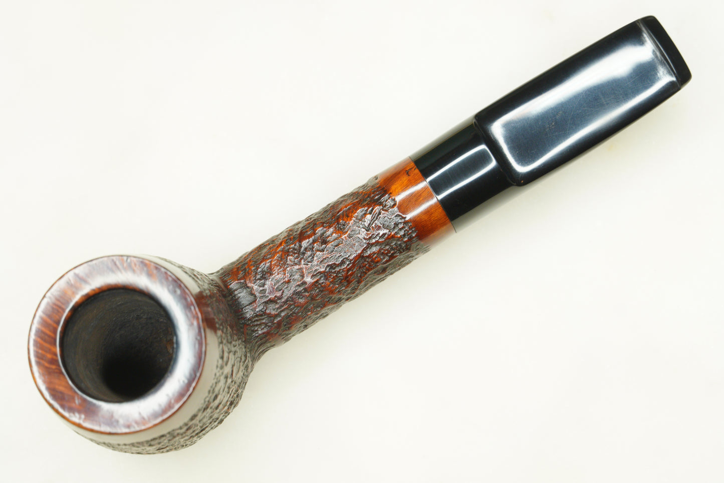 Large GIGANT Made in Denmark Rusticated Vintage Tobacco Pipe