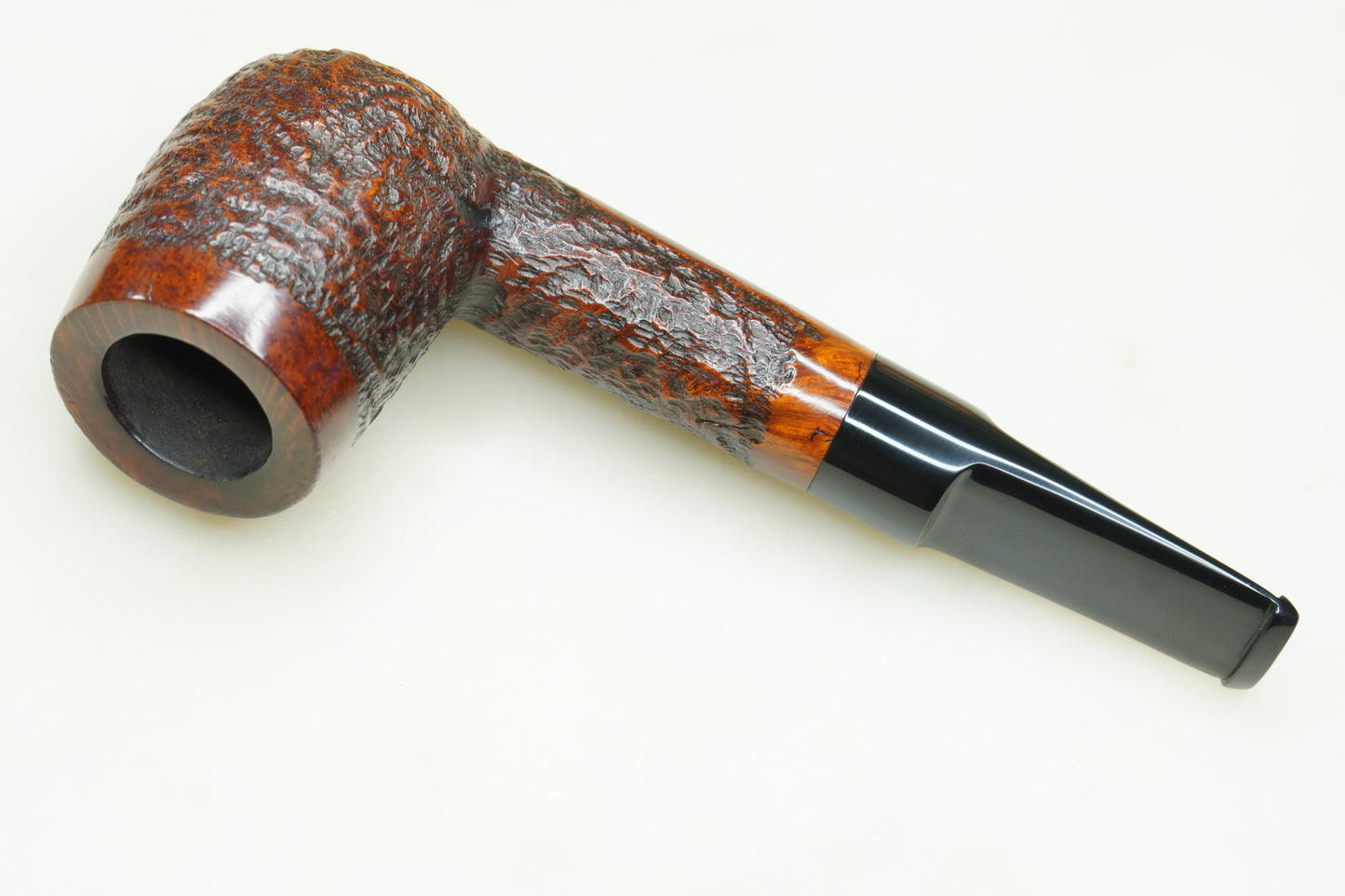 Large GIGANT Made in Denmark Rusticated Vintage Tobacco Pipe