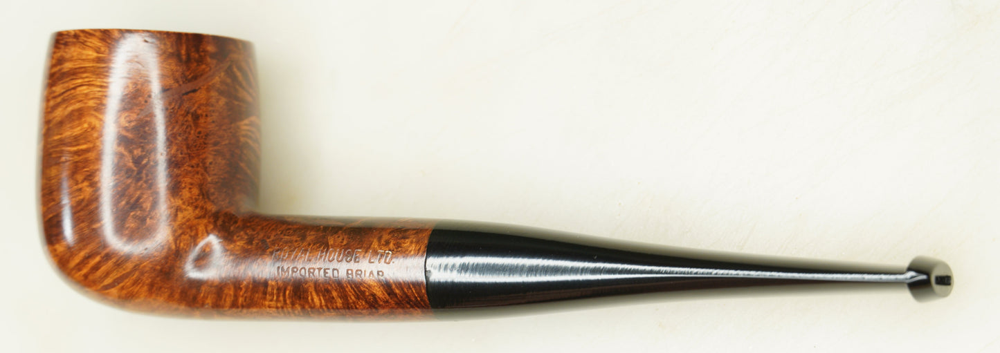 Vintage Royal House LTD Large Billiard Tobacco Pipe
