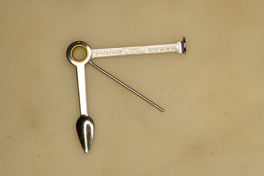 Classic Czech Pipe Tool 3-in-1 – Steel Tamper, Reamer & Pick