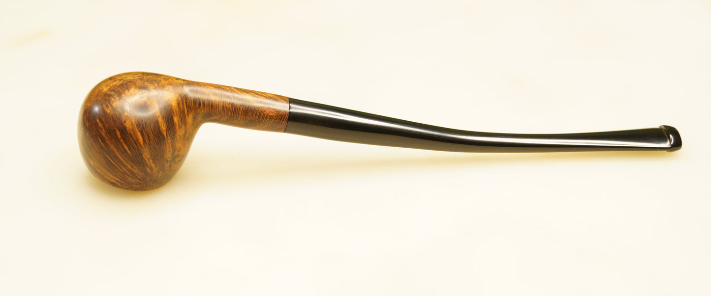 Vintage Briar Churchwarden Tobacco Pipe